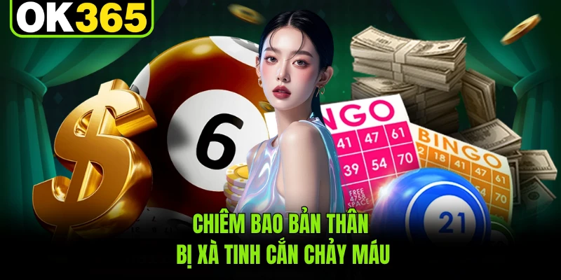 Chiêm bao bản thân bị xà tinh cắn chảy máu 