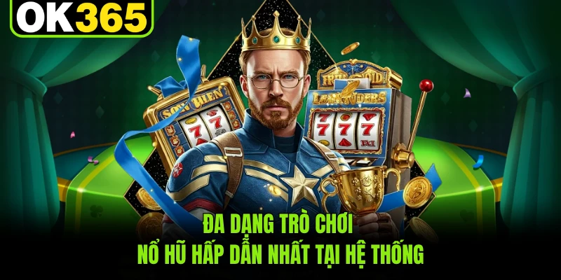 Đa dạng trò chơi nổ hũ hấp dẫn nhất tại hệ thống