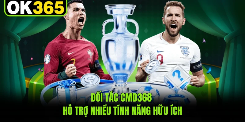 Đối tác CMD368 hỗ trợ nhiều tính năng hữu ích