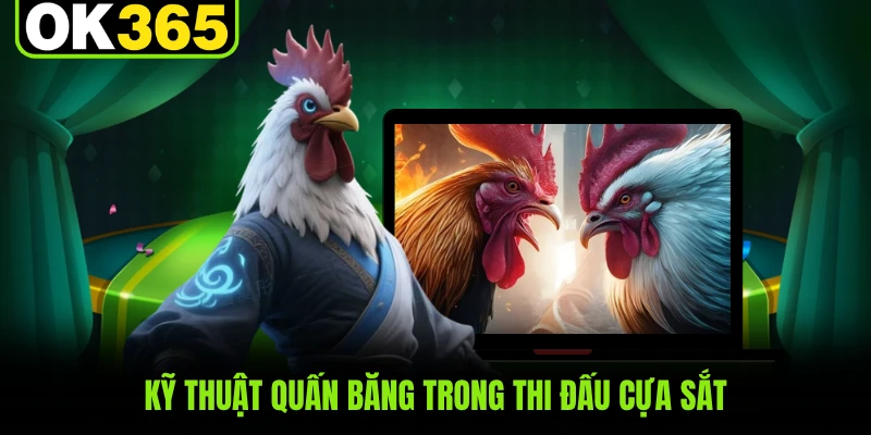 Kỹ thuật quấn băng trong thi đấu cựa sắt